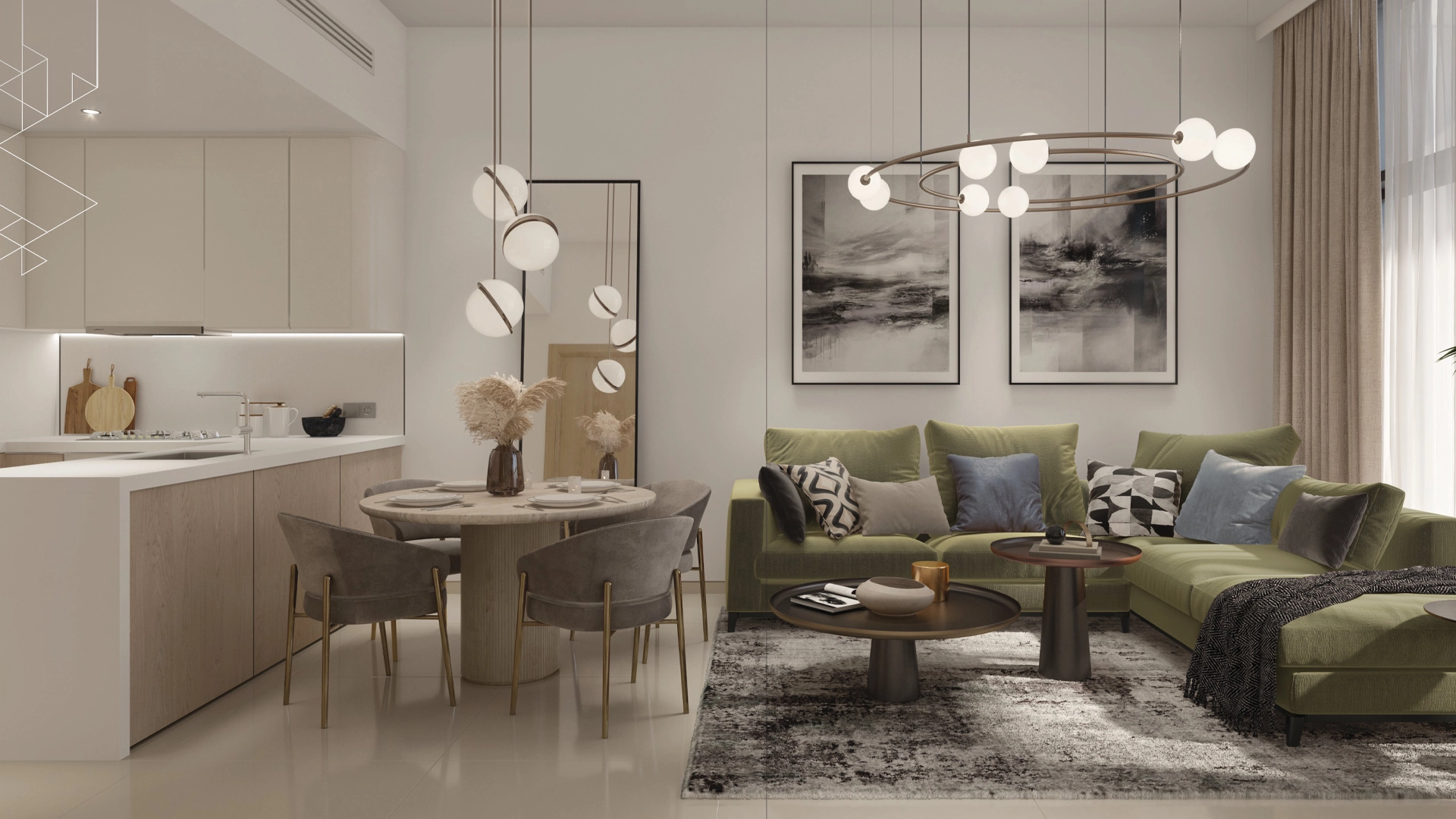 Edge-Realty-شقة غرفة نوم واحدة للبيع في مجمع جنات في مدينة دبي للإنتاج