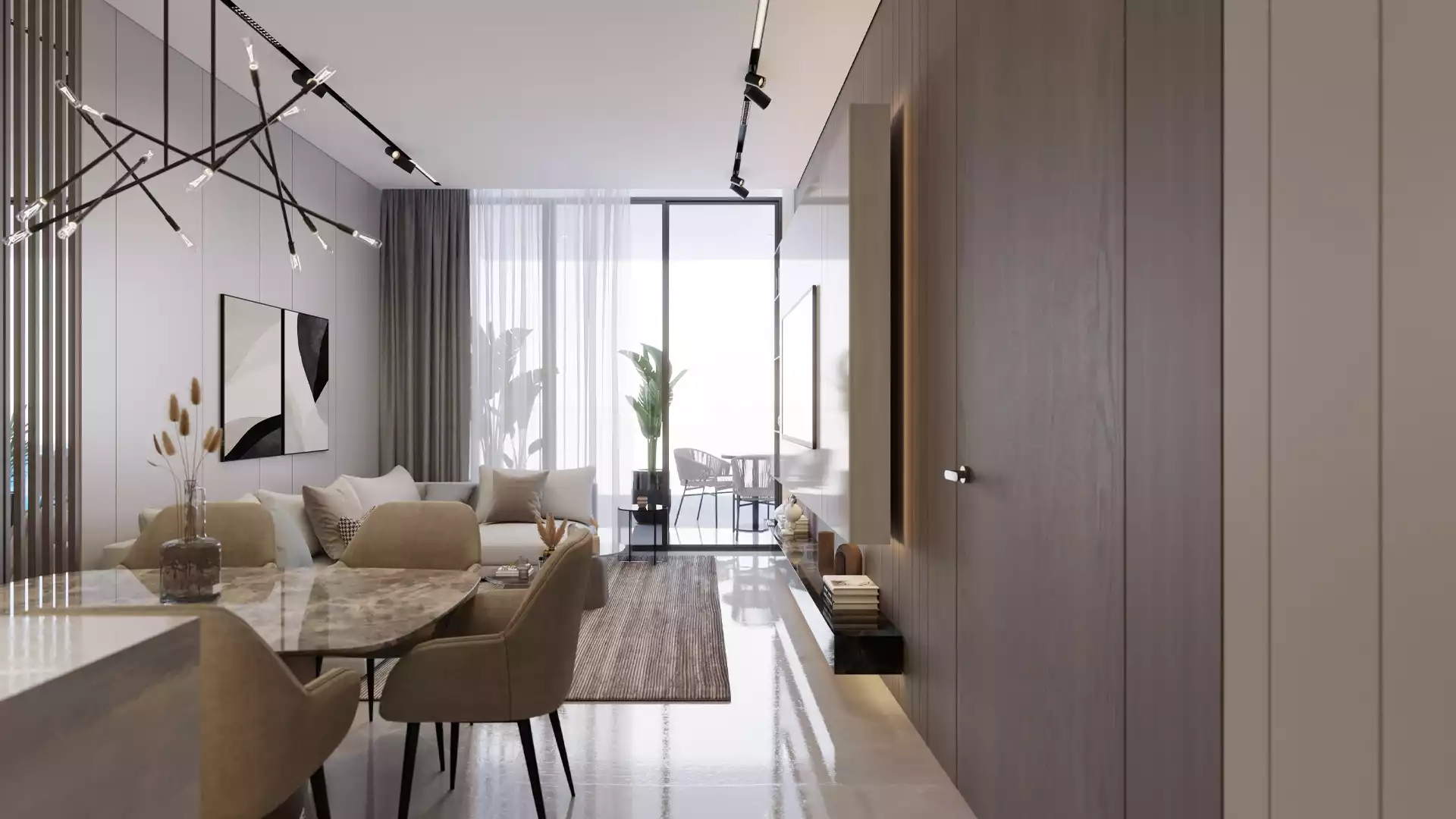 Edge-Realty-شقة بغرفة نوم واحدة للبيع في دبي في سمانا براري فيوز