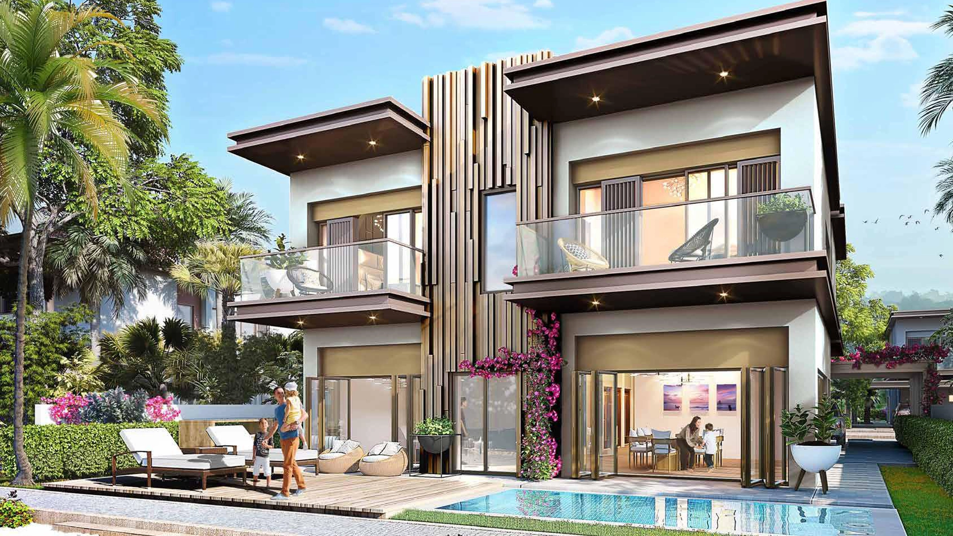 Edge-Realty-5 BR Townhouses for sale in nice DAMAC Lagoons